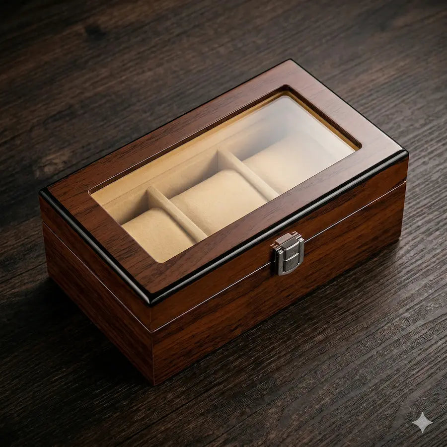 coffret boite à montres bois massif