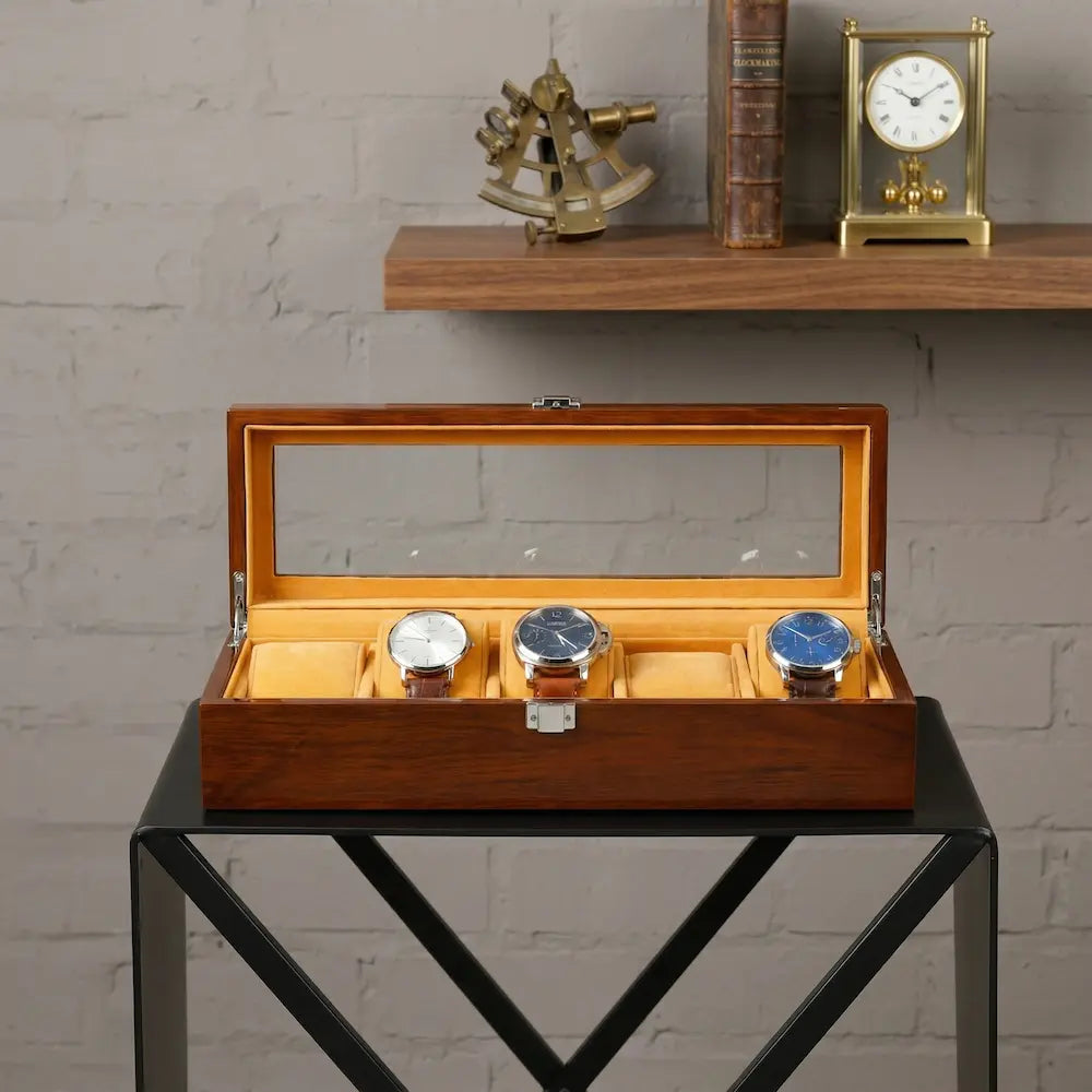 boîte à montres coffret bois