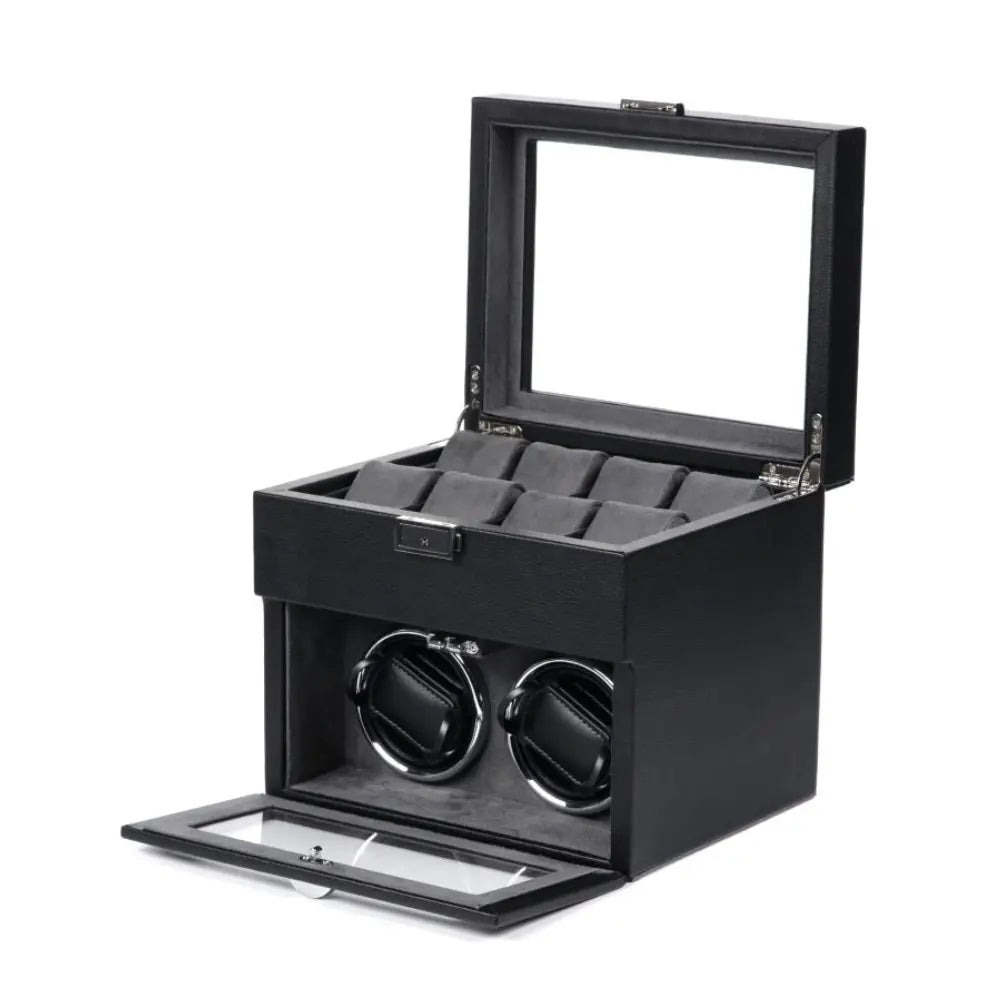 remontoir pour montres couleur noir sur fond blanc